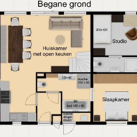 펜션 15 Op Recreatiepark De Wielen *