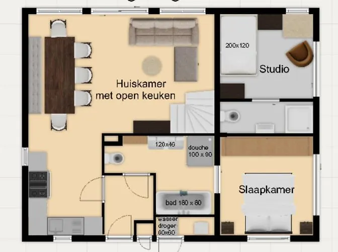 Ferienhaus 15 Op Recreatiepark De Wielen *